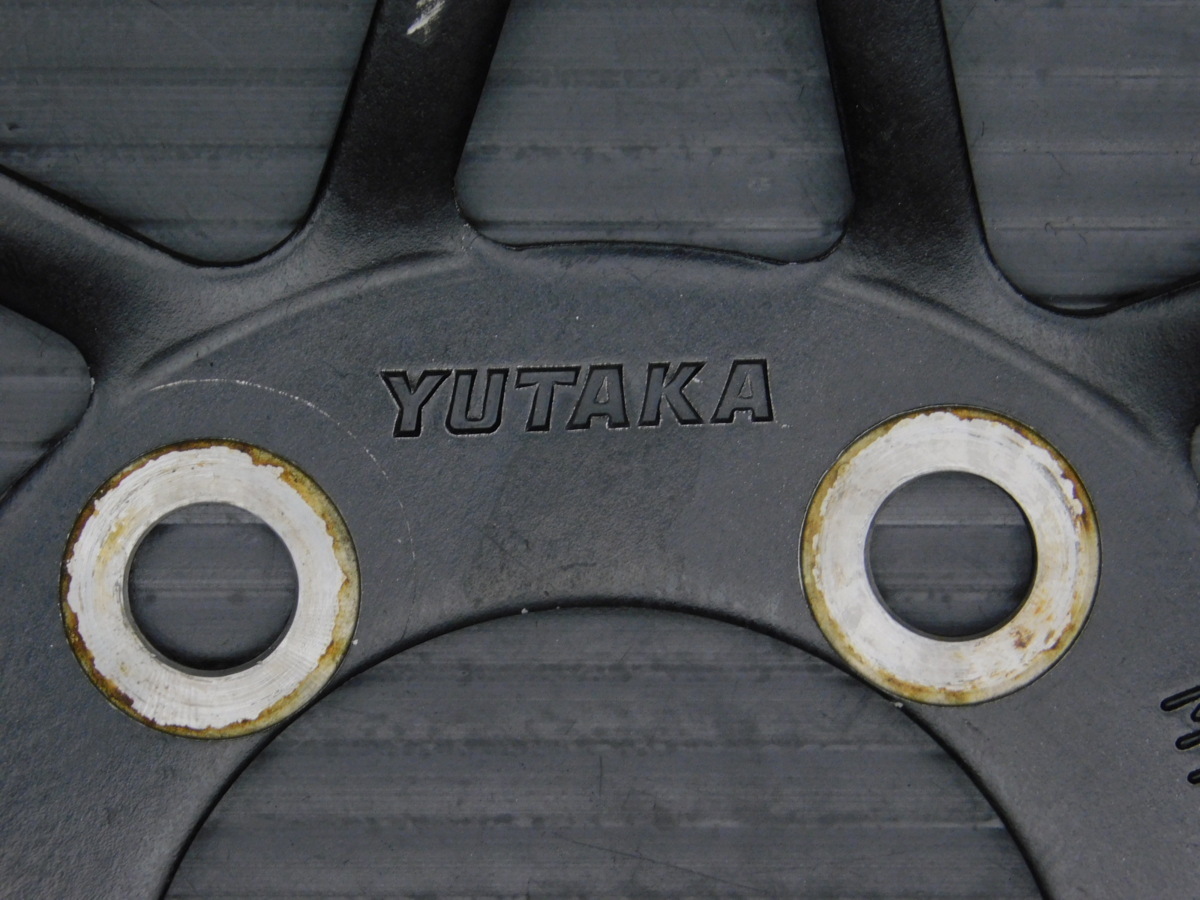 80【評価A】 GPZ1000RX 社外汎用 YUTAKA ユタカ フロント ブレーキ ディスク ローター 厚4.6/4.7mm cの画像4