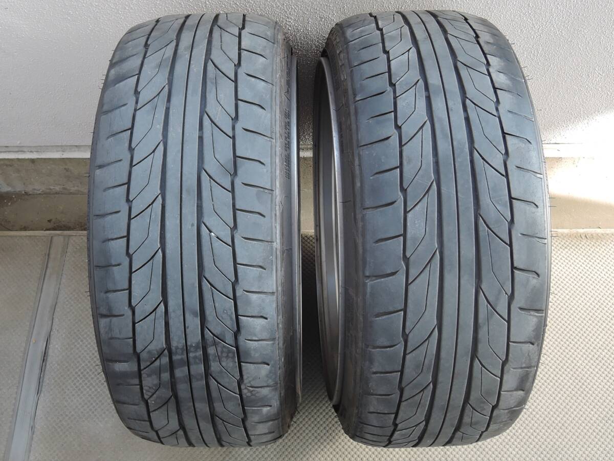 RAYS VOLK RACING TE37SL 18インチ×8.5J＋45、9.5J+45 PCD100 5H タイヤ付きの画像7