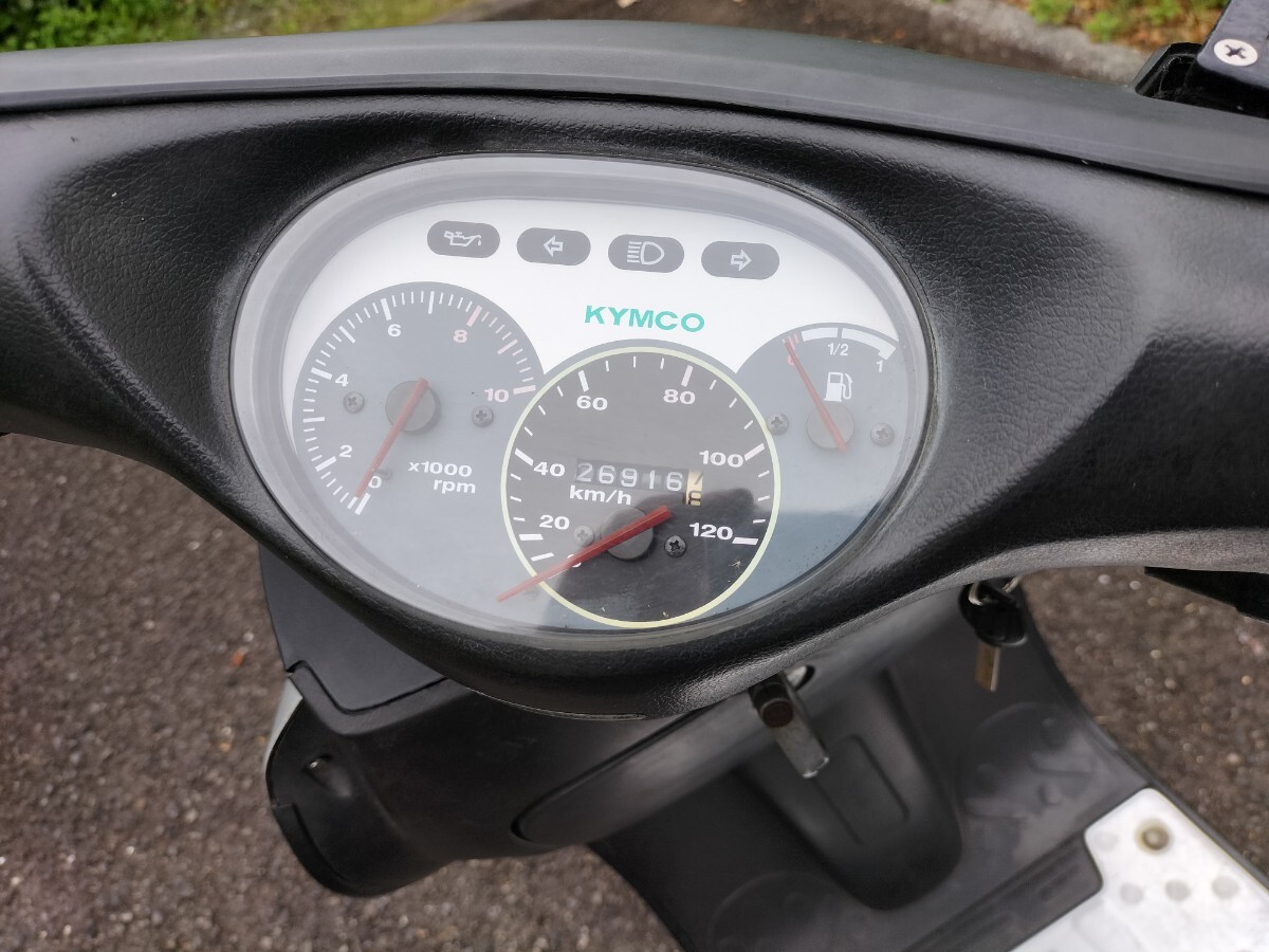 キムコ KYMCO トップボーイ100 自賠責5月16日迄お付けします。の画像5