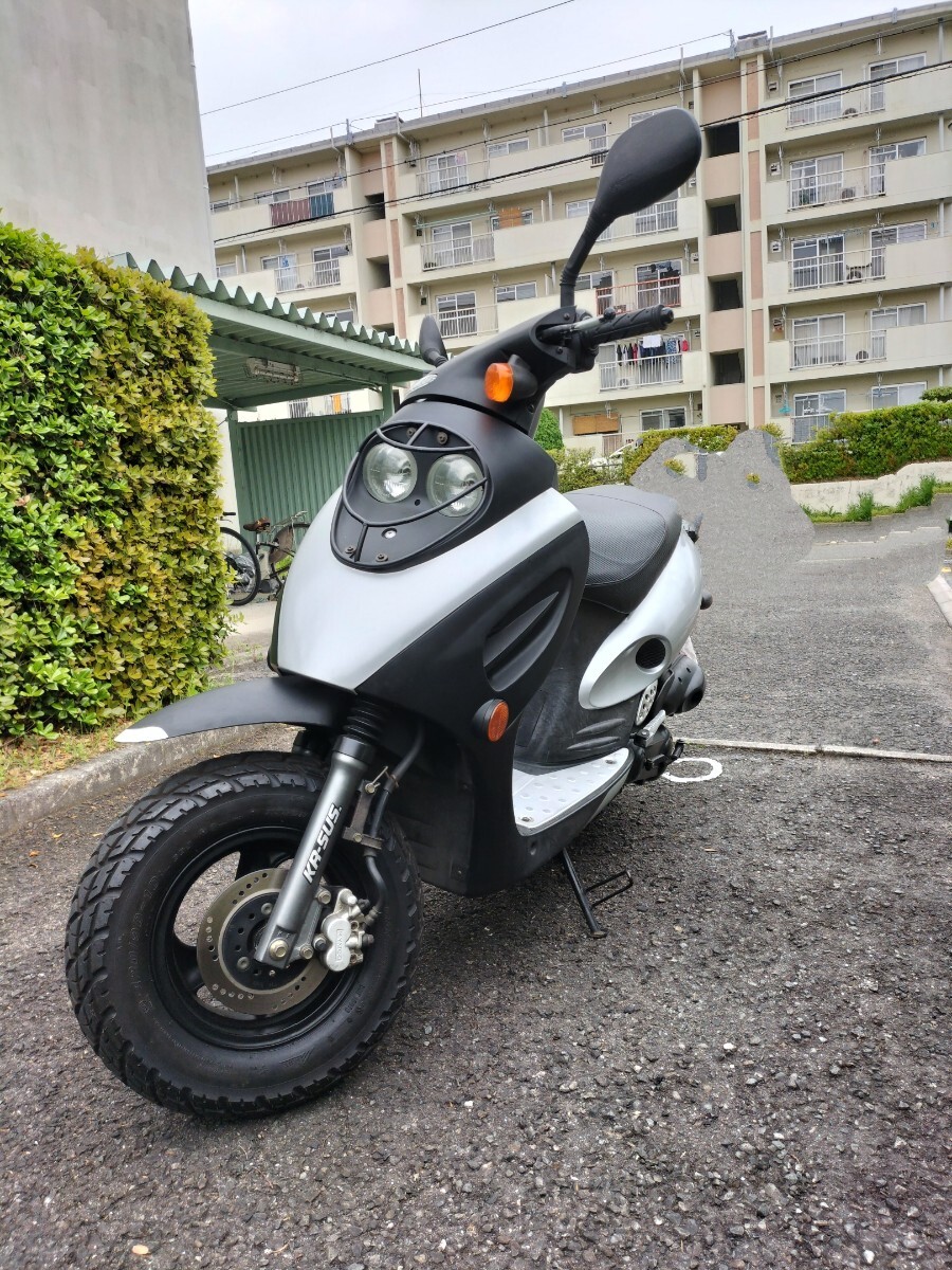 キムコ KYMCO トップボーイ100 自賠責5月16日迄お付けします。の画像1