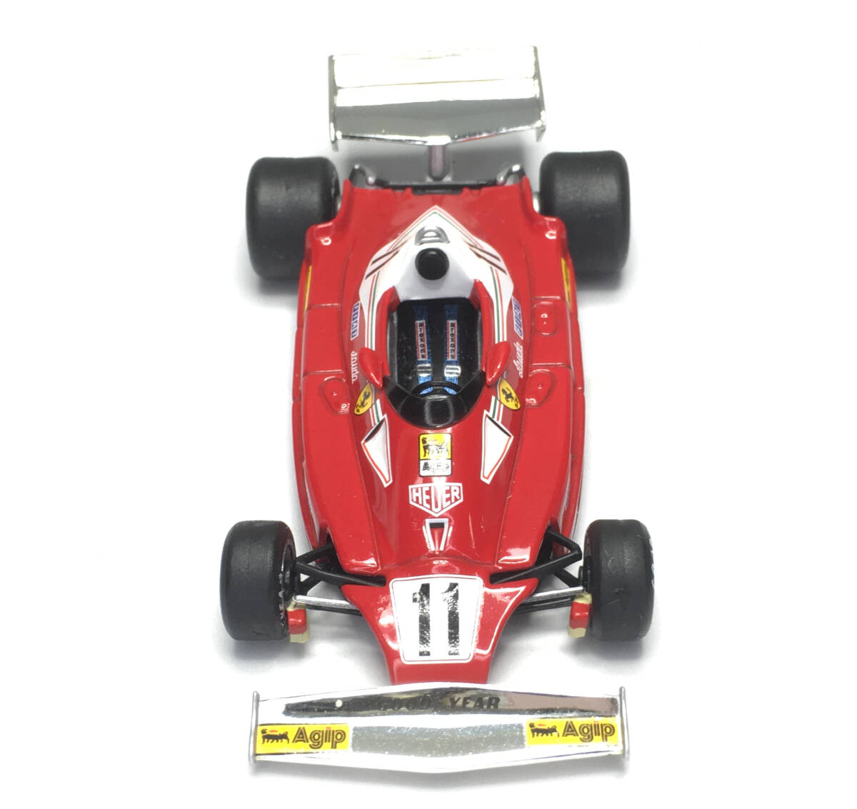 1/43 Hot Wheels FERRARI フェラーリ 312T2 ニキ・ラウダ German GP Winner 1977の画像3