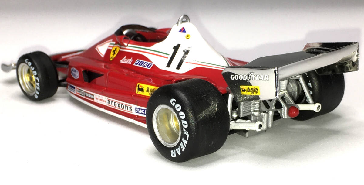 1/43 Hot Wheels FERRARI フェラーリ 312T2 ニキ・ラウダ German GP Winner 1977の画像6