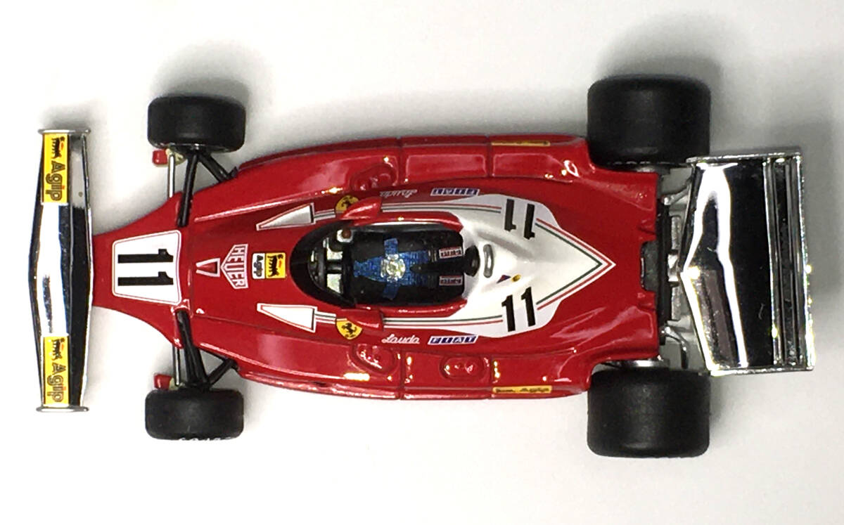 1/43 Hot Wheels FERRARI フェラーリ 312T2 ニキ・ラウダ German GP Winner 1977の画像5