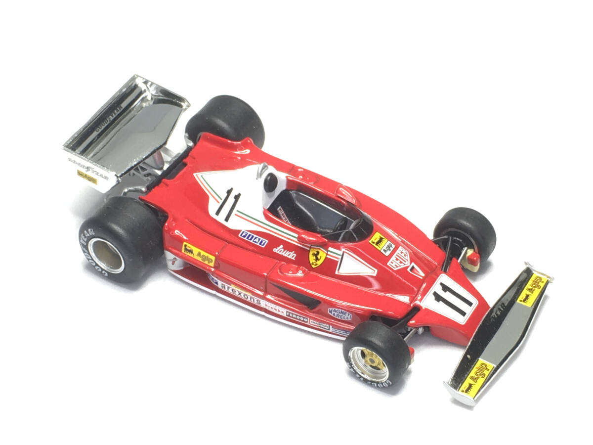 1/43 Hot Wheels FERRARI フェラーリ 312T2 ニキ・ラウダ German GP Winner 1977の画像2