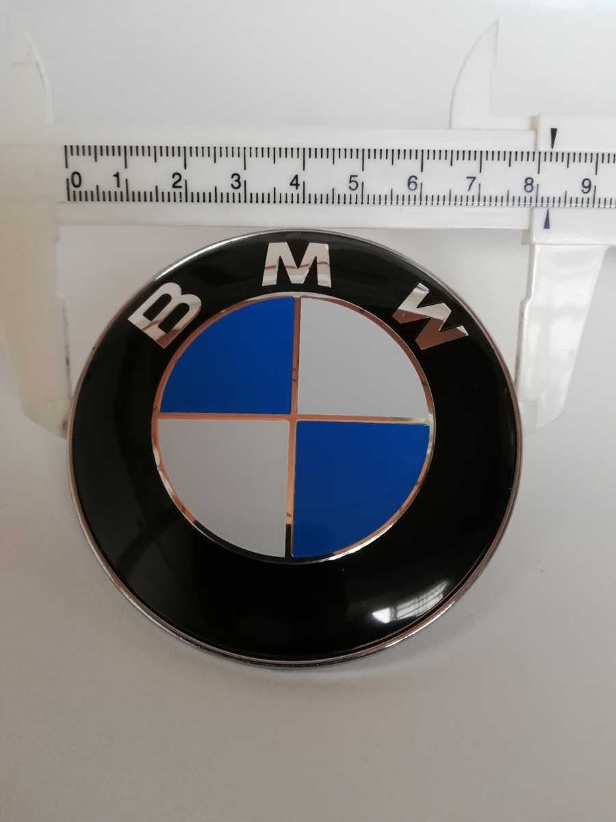 BMW 純正 OE ボンネットエンブレム 82mm E36E39E46E53E70E71E60E63E65E66E82E84E87E88E90E91E92E93F01F25 E36E39E46E53E70E71E60E63E65E6の画像5