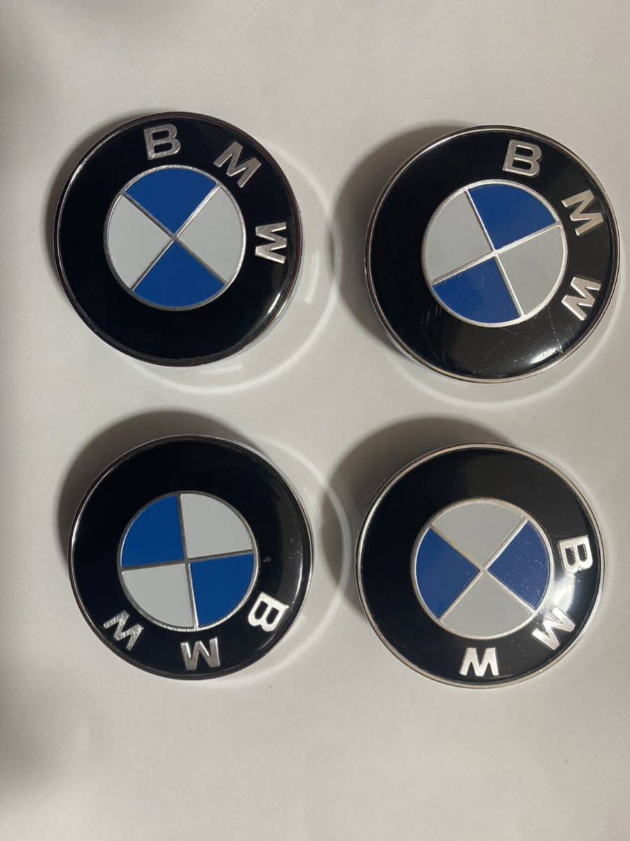 BMW 60mm 青白 センターキャップ 4個 Z4 4シリーズ 2シリーズ M4 M3 X6 X2 ALPINA E46 E39 E36 F30 X5 F10 3シリーズ 5シリーズ 1シリーズの画像9