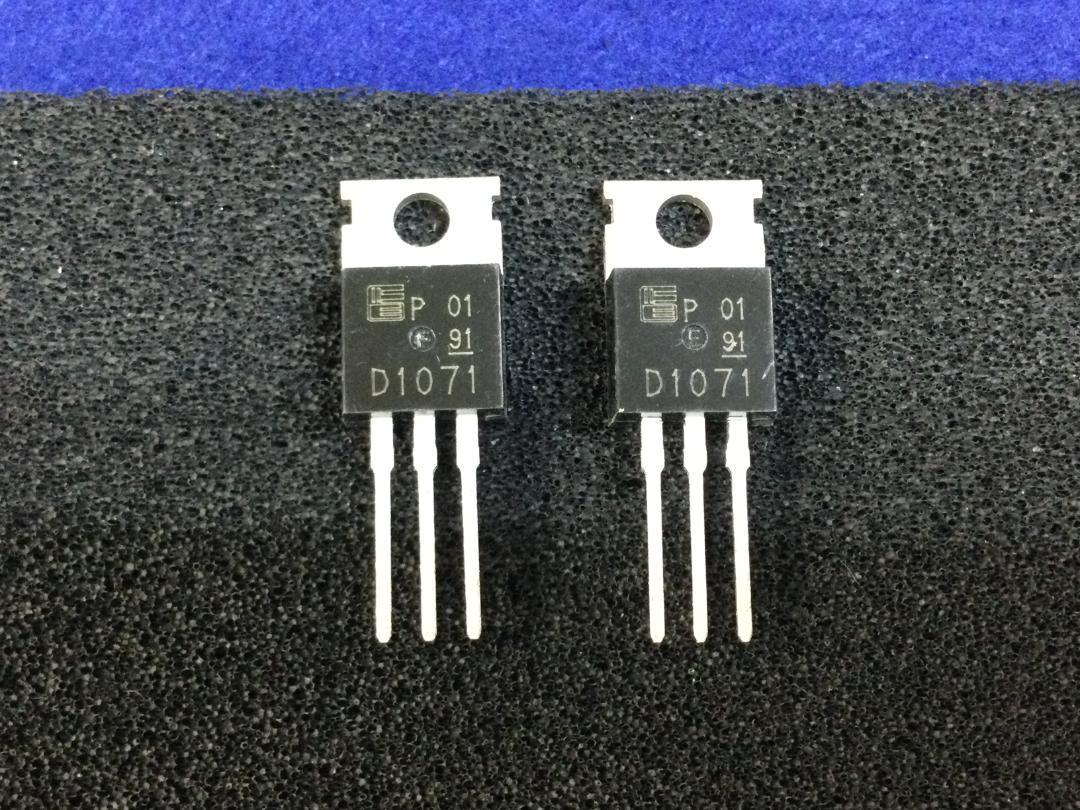 2SD1071【即決即送】富士電機パワートランジスタ イグナイタ D1071 ZEPHYR1100 [161TyK/293260M]Fuji FEC Transistor Igniter ２個セット _画像2