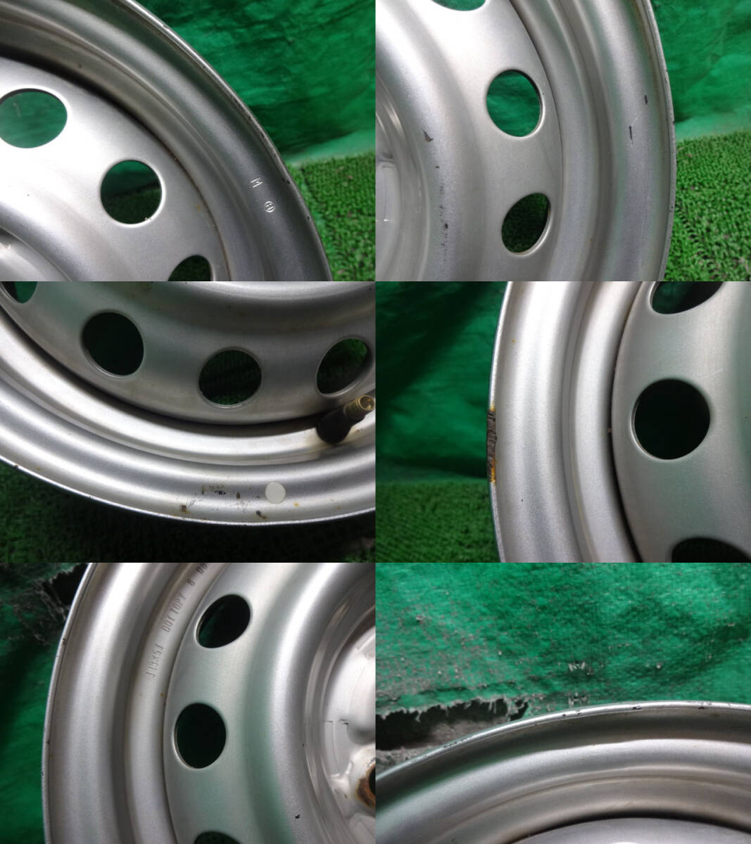  Toyota original 50 Succeed Probox *13×5J +39 4H PCD100 iron .. iron wheel used steel wheel 4ps.@*yu73