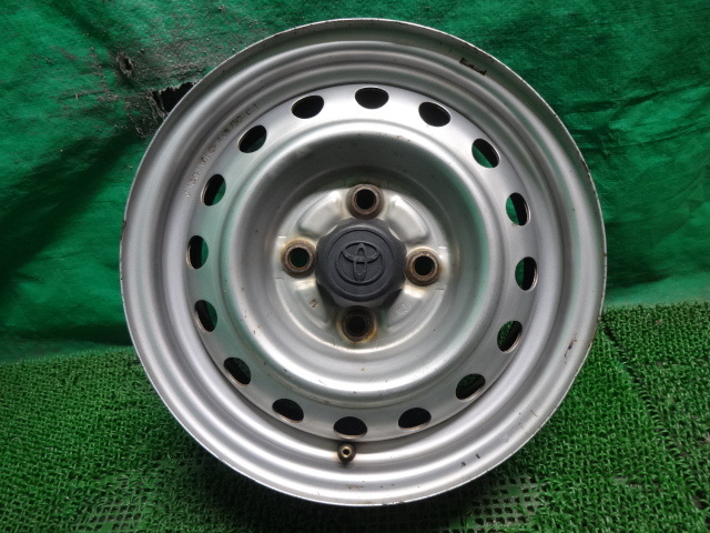  Toyota original 50 Succeed Probox *13×5J +39 4H PCD100 iron .. iron wheel used steel wheel 4ps.@*yu73