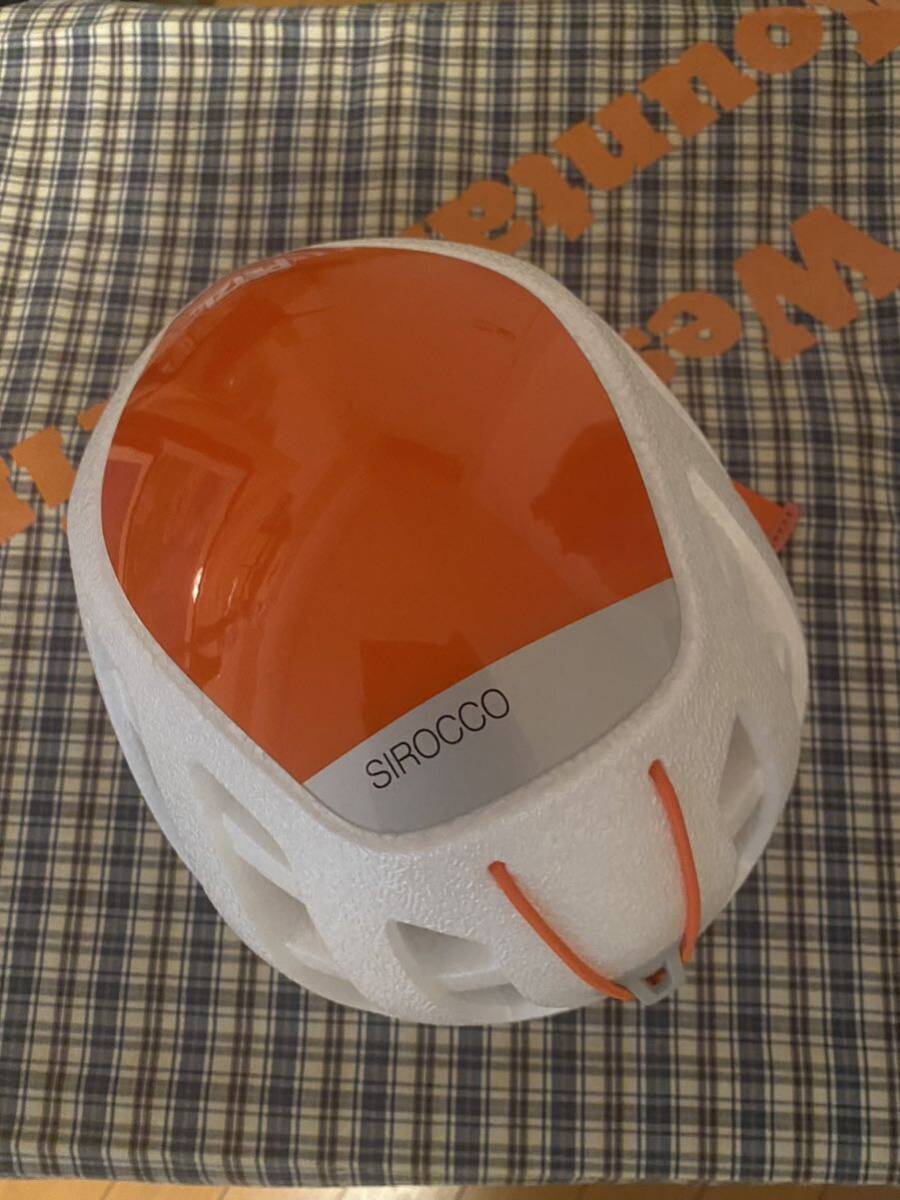 ペツル ● ヘルメット シロッコ サイズS/M ● ホワイト 未使用 _画像4