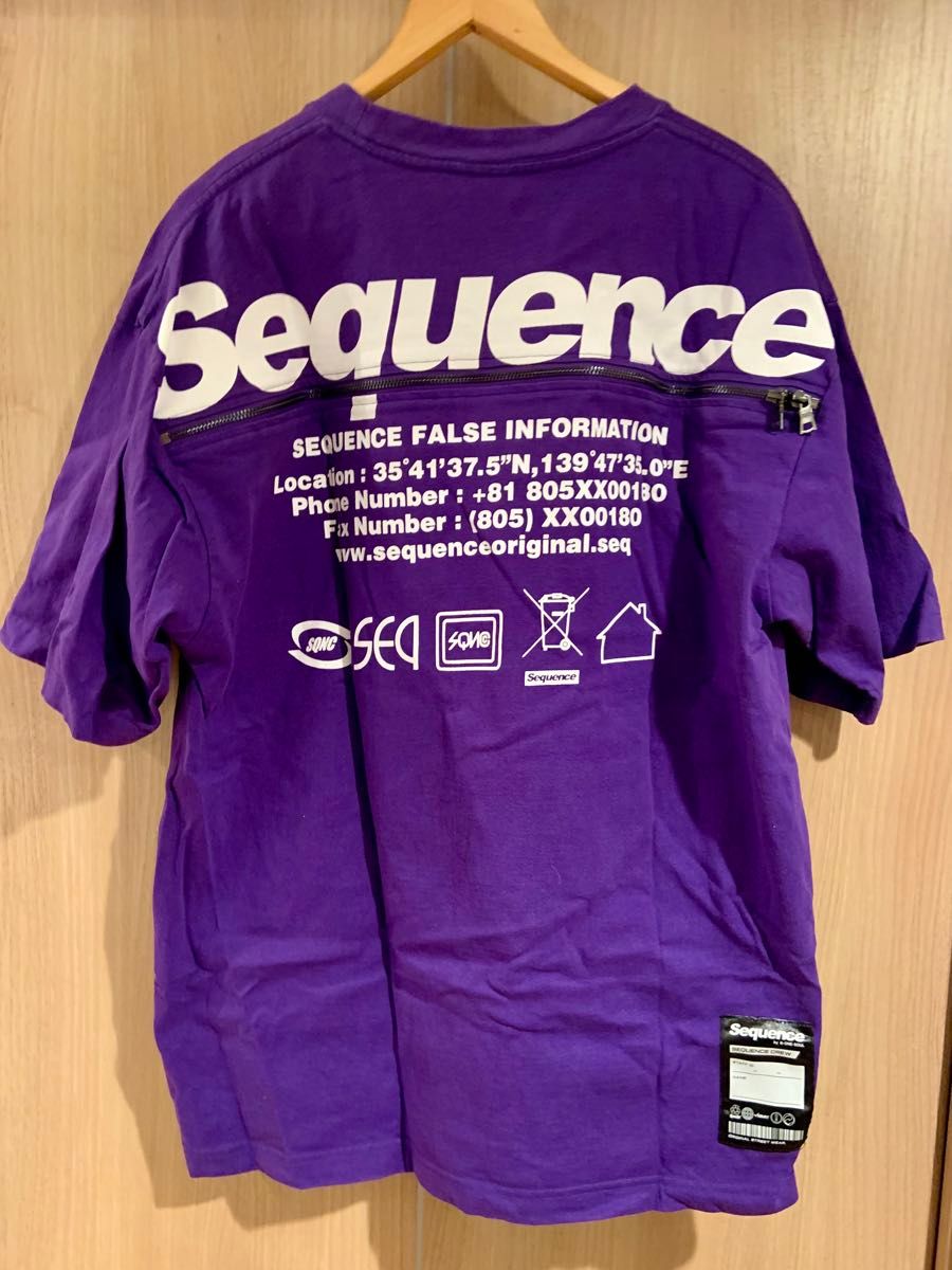 sequence シーケンス シークエンス tシャツ L