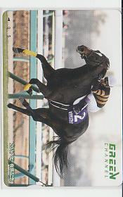 0-j729 horse racing kita sun black have horse memory green channel QUO card 