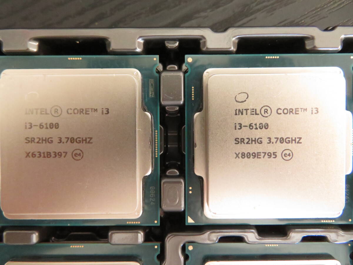 Intel Core i3-6100　3.70GHz LGA1151　中古品 11枚セット _画像3