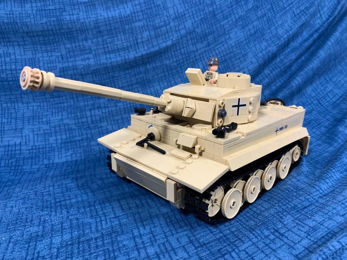 ドイツ タイガー戦車 レゴ互換 海外製ブロック