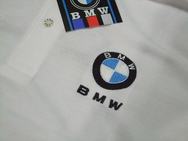 ★在庫一掃セールです★送料無料★必見★ＢＭＷ★F1★Team★M★Power★素敵～で★お洒落で★綺麗～な★ポロシャツ★ホワイト★XL★新品★_画像7