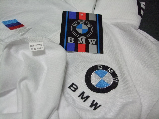 ★在庫一掃セールです★送料無料★必見★ＢＭＷ★F1★Team★M★Power★素敵～で★お洒落で★綺麗～な★ポロシャツ★ホワイト★XL★新品★_画像10