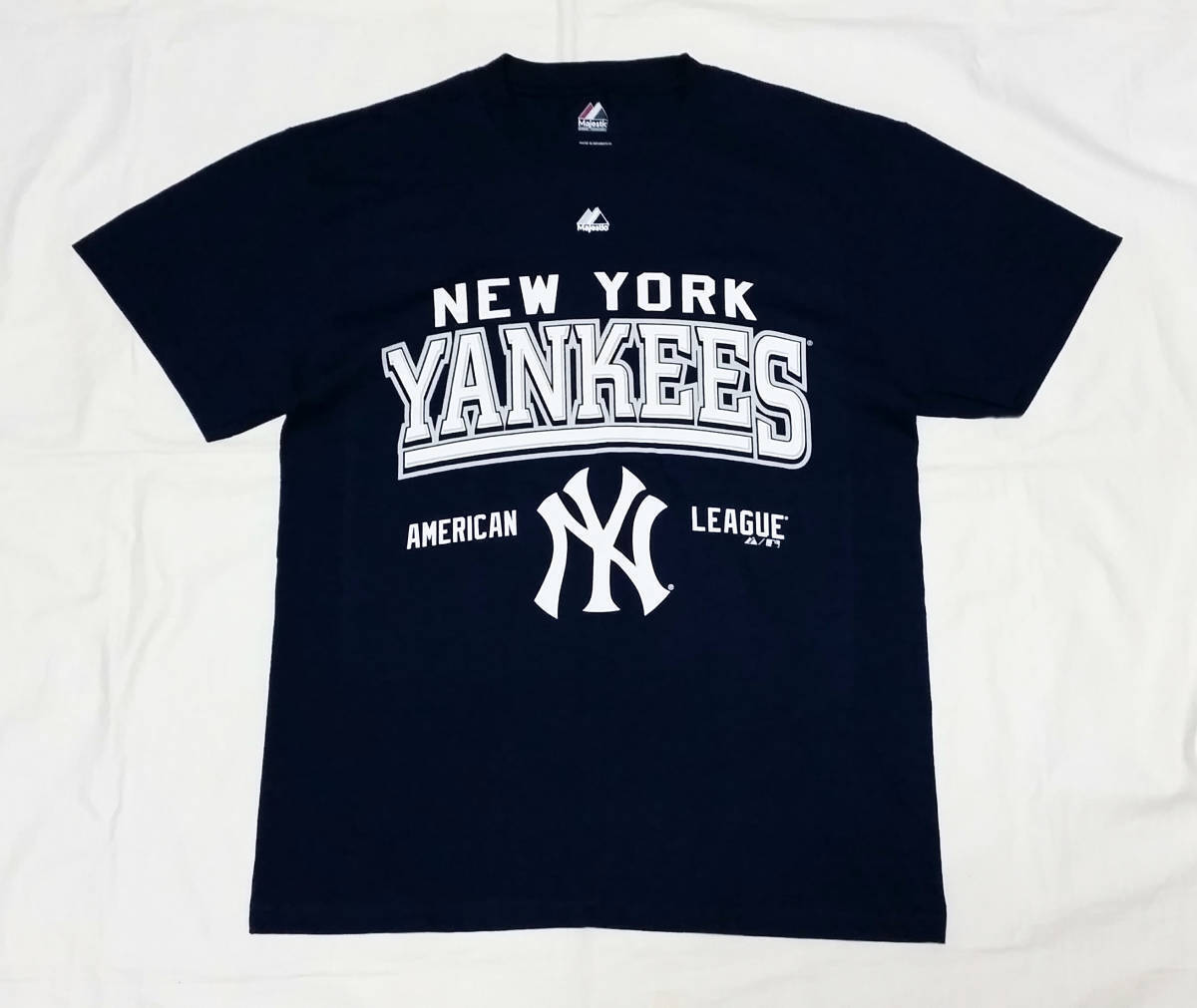 [То же, что и новый] New York Yankees T -Frish M Size Masako Tanaka Ichiro Majestic MLB New York Yankees