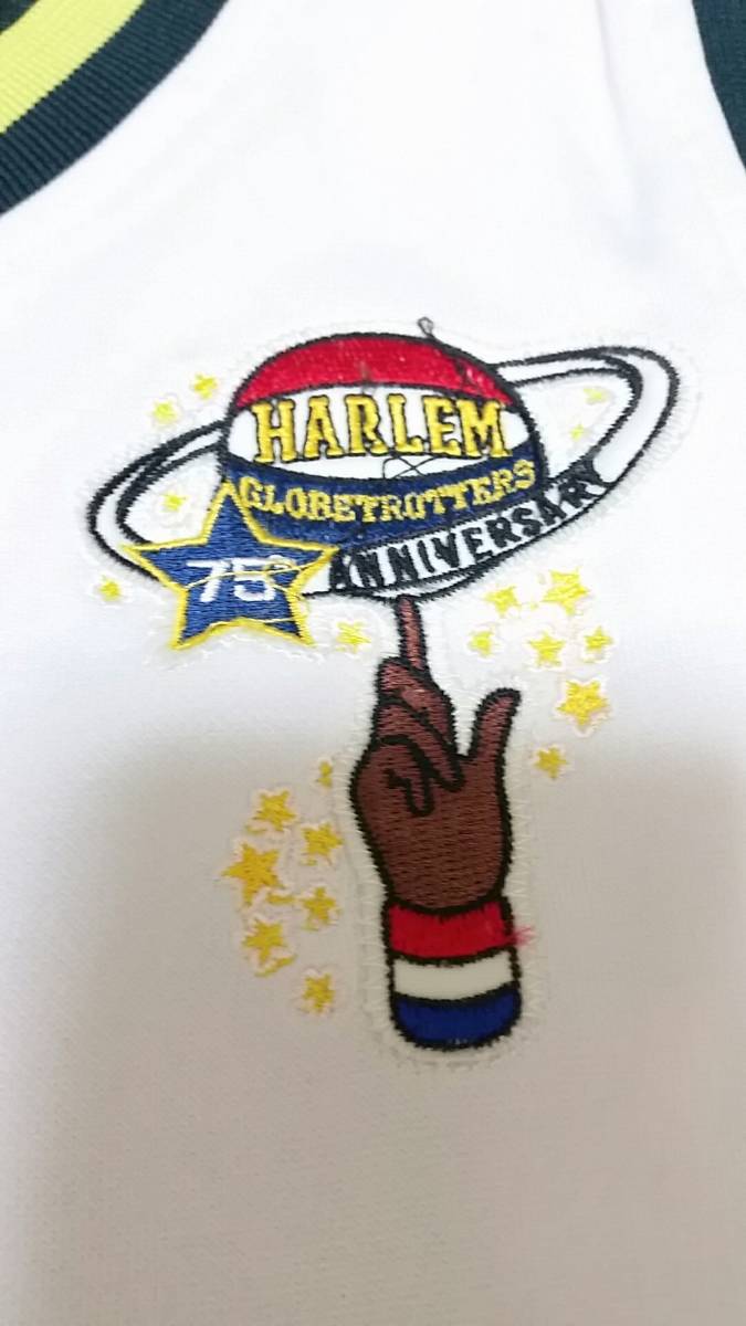 Harlem Globetrotters 75周年記念 ジャージ XLサイズ　FUBU 90s HIPHOP バスケ ハーレム グローブトロッターズ DIPSET NELLY_画像4