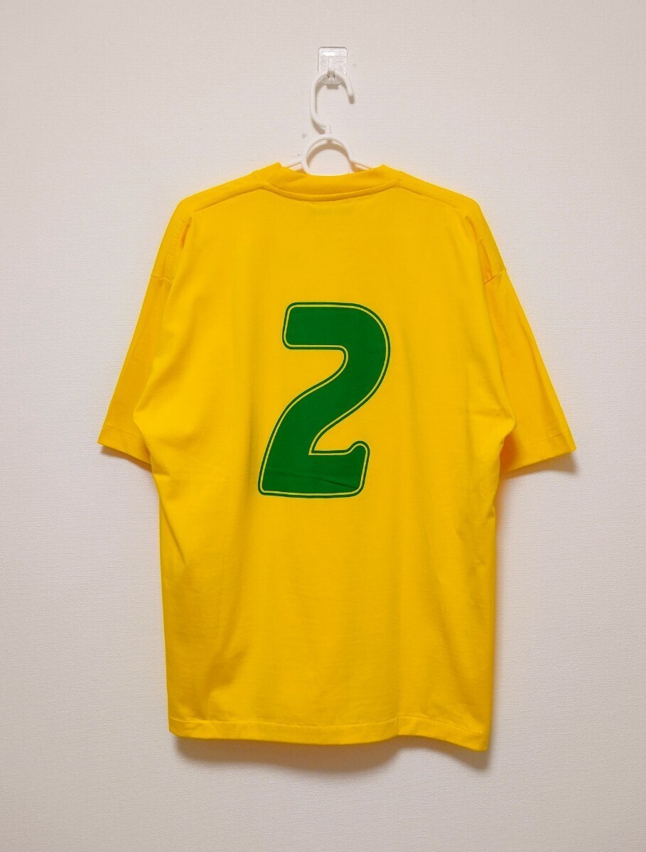 【デッドストック】新品タグ付 ジェフユナイテッド市原 千葉 ナンバリング Tシャツ XLサイズ相当 JEF UNITED Jリーグ_画像2