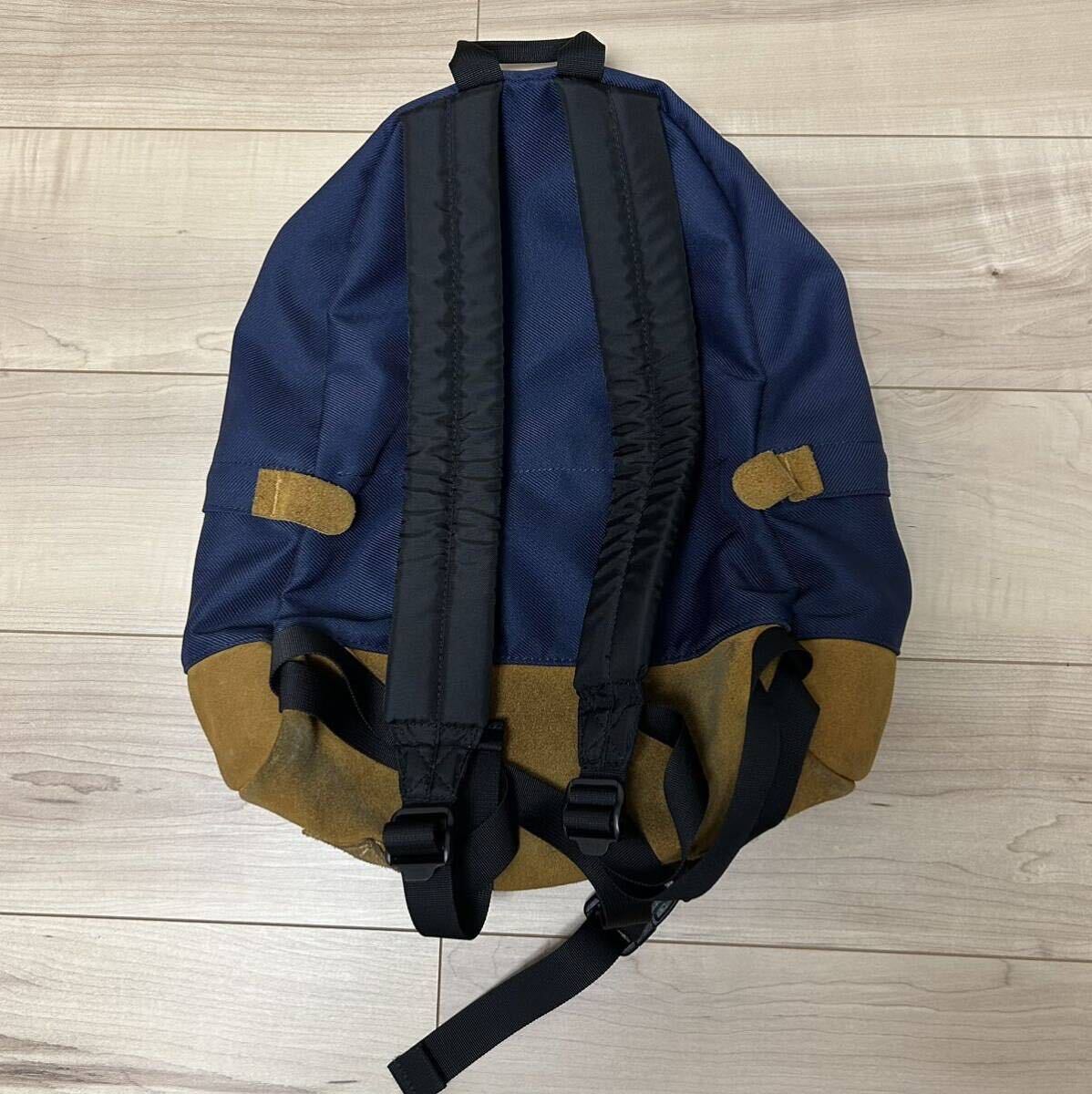 【美中古品】即決！THE NORTH FACE ザ・ノースフェイス パープルレーベル ミディアムデイパック(ネイビー) NN7889N リュック ナナミカ_画像2