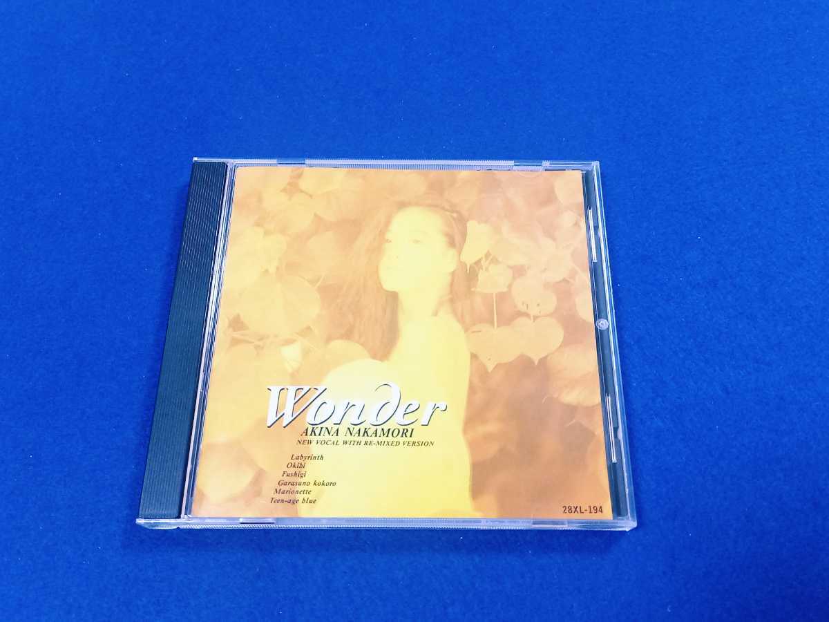 ☆美品☆ 中森明菜 / Wonder 《88年盤 税表記なし 旧規格 28XL-194》 ミニアルバム CD 不思議 状態キレイ 即決 【同梱可能　追跡番号あり】_画像1