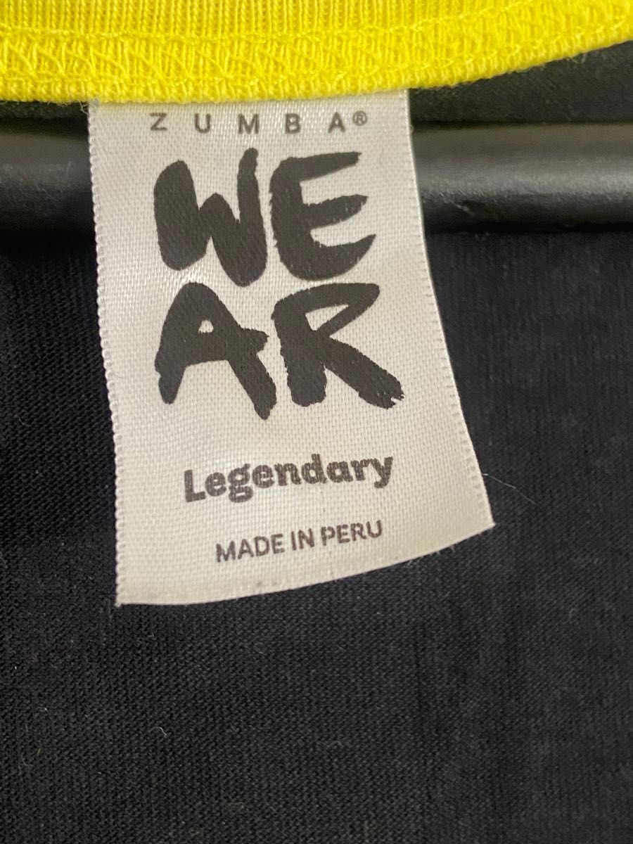 ZUMBA ズンバ　黒タンクトップ　正規品　メンズＬ