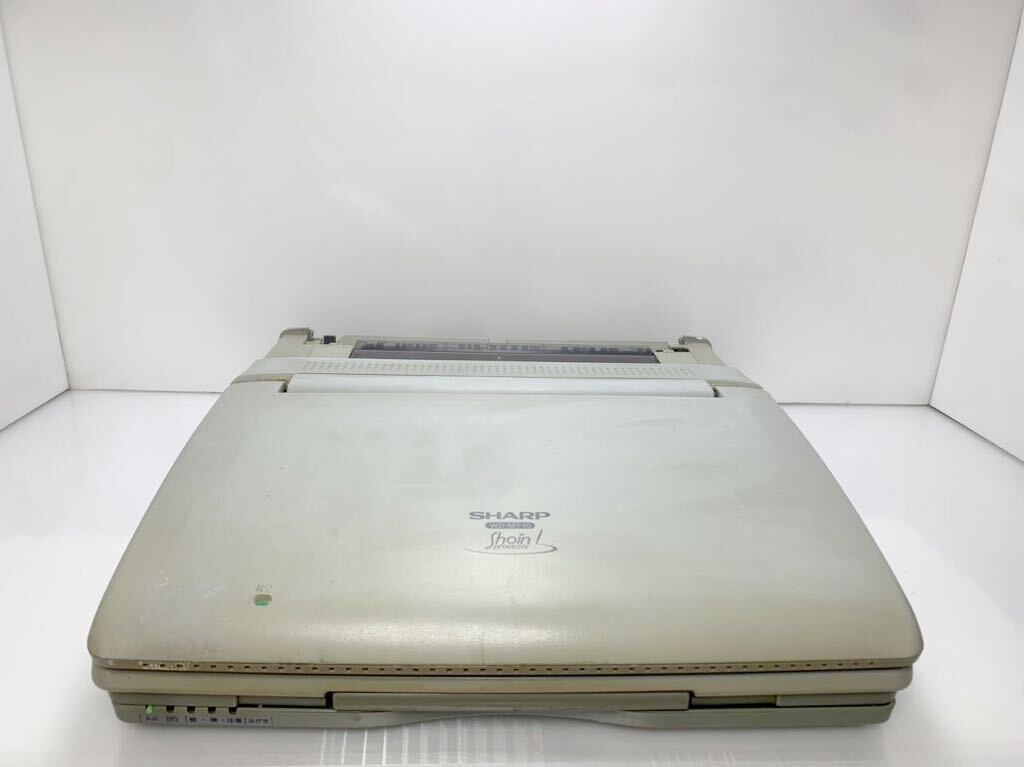 C3DP-041702 シャープ SHARP WD-M710書院 ワープロ 未清掃の画像1