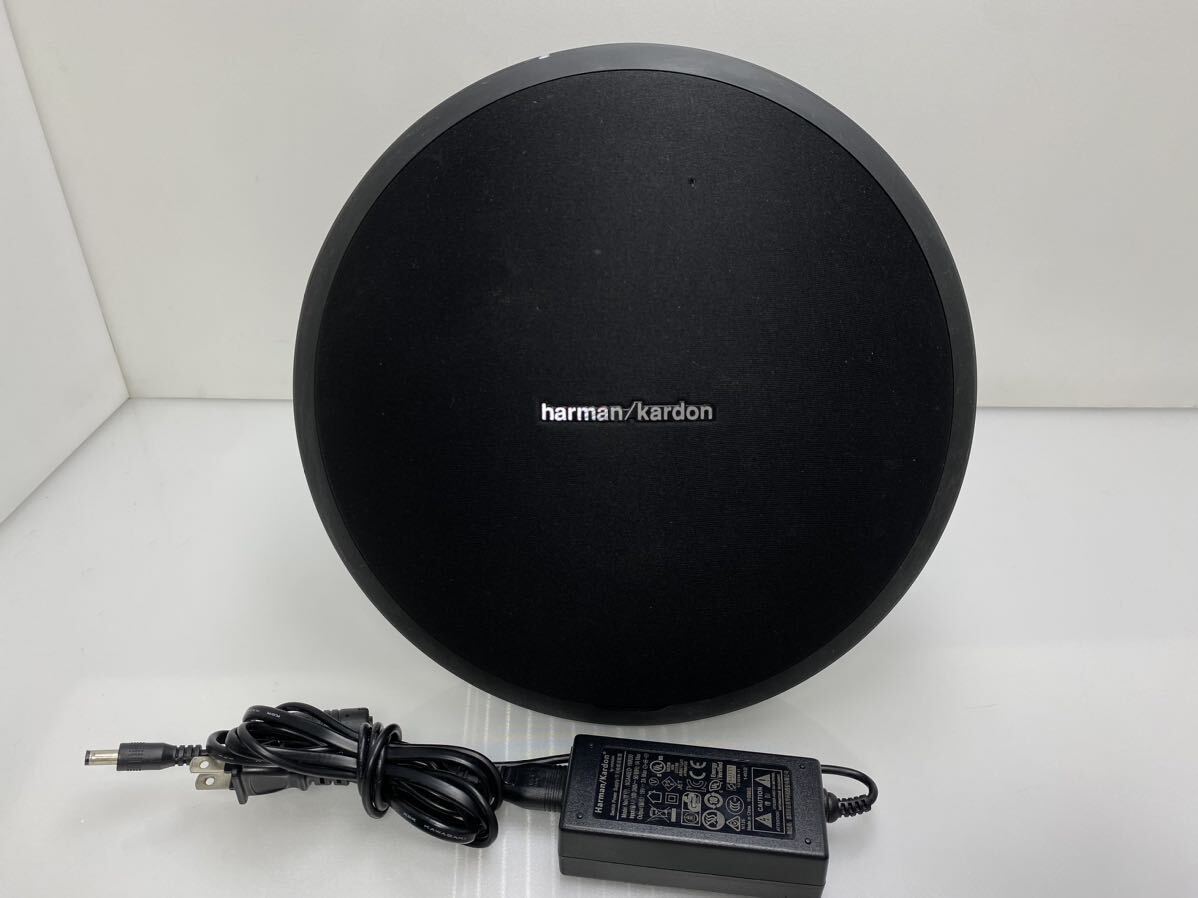 DP-041728 HARMAN KARDON ONYX STUDIO WIRELESSSPEAKER 純正acアダプター付き ハーマンカードン スピーカー ●通電音声動作確認済●の画像1