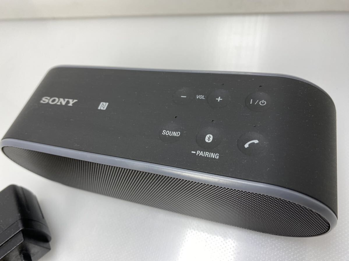 X7-041729 バッテリー状態良好 使用頻度少ない 美品 純正acアダプター付き SONY SRS X2 Bluetoothワイヤレススピーカーの画像4