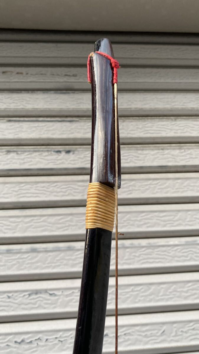 RDP 平安 弓具 黒塗弓 塗り弓 黒 和弓 大弓 全長222cm 弓道具 RDP 平安 弓具 黒塗弓 塗り弓 黒 和弓 大弓 全長222cm 弓道具