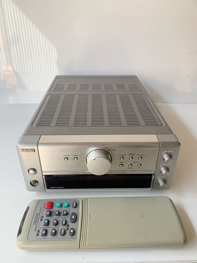 H3-1-041223 DENON/デノン アンプ UD-M10 (UDRA-M10)中古動作品リモコン付き