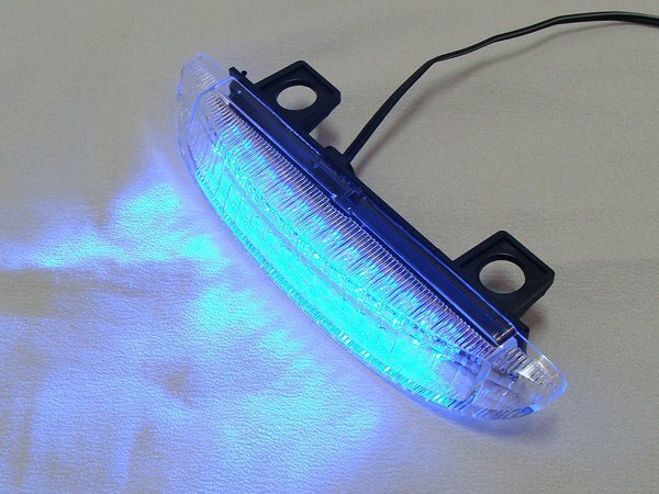 送料220円 リモコンジョグZRエボ SA16J リアスポイラー用LED 青 ウイング用LED JOG ブルー LEDテールランプYAMAHAヤマハ_画像2