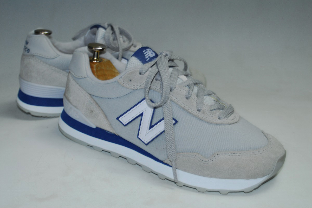 ◆DSC6316◆驚愕の2000円～完全売り切り！ニューバランス/New Balance/NB515/25㎝/D/ロー/グレー×ホワイト/良品/世界が認める傑作モデル！_使用感少ない良品です！