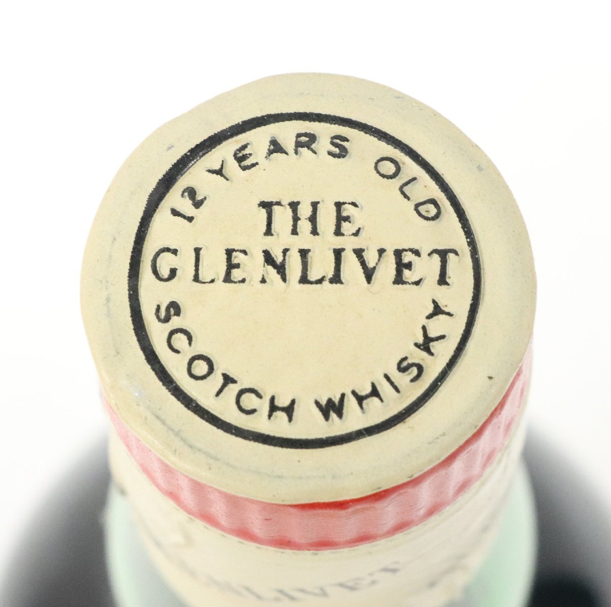 ザ・グレンリベット 12年 43% 750ml ラベル破れあり スコッチ ウイスキー THE GLENLIVET/SCOTCH/WHISKY◆おたからや【◎K-A53656-1】の画像5