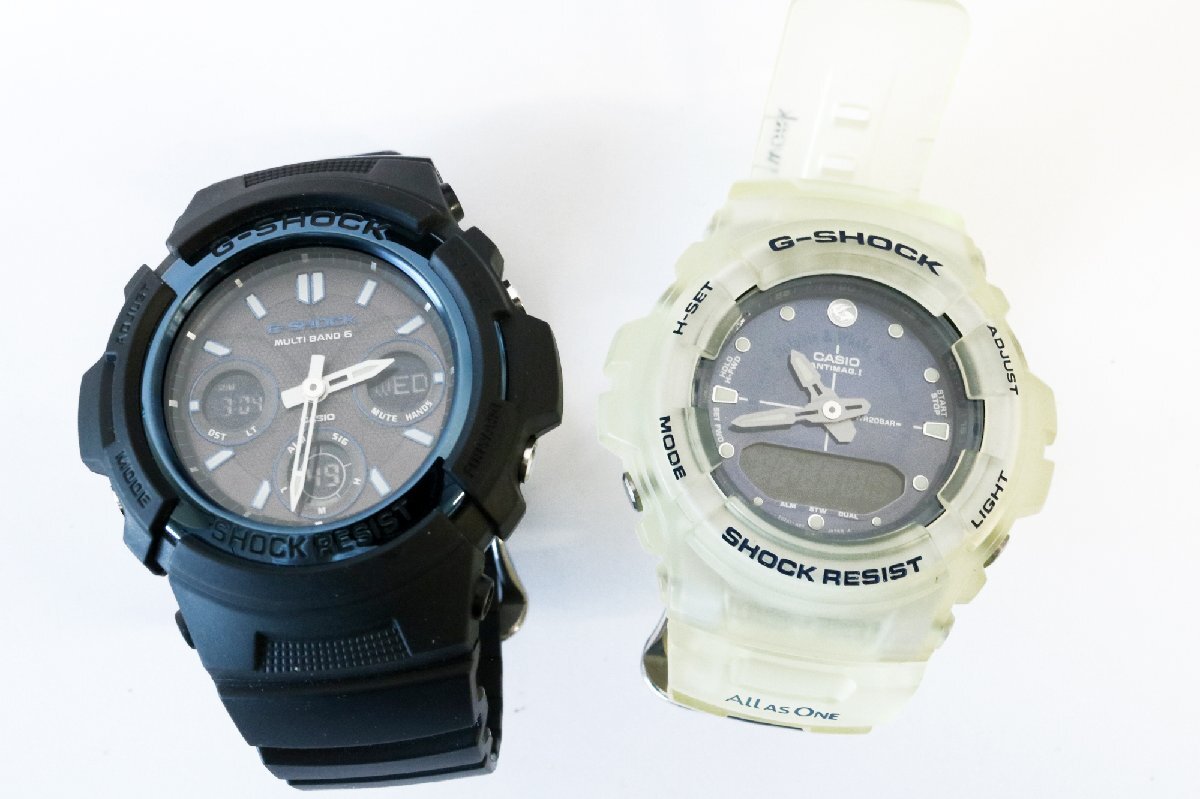 ジャンク時計☆カシオ G-SHOCK等 レディース メンズ腕時計 ※動作未確認◆おたからや【x-A52943】