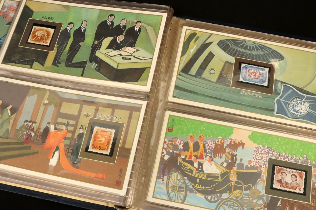 日本の歴史切手コレクション フランクリンミント社 プレミア切手 計14点他◆おたからや【M-A57090】同梱-1の画像4