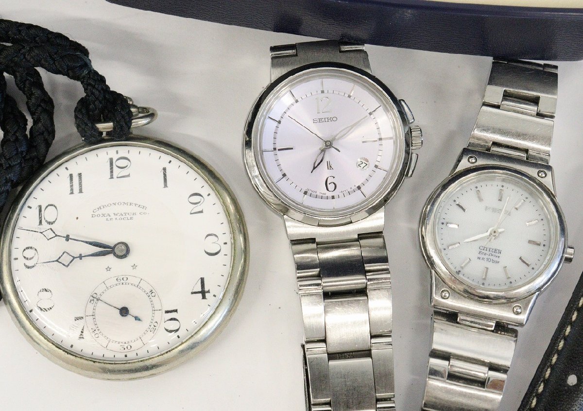  Junk часы * Seiko SEIKO/ Citizen / Swarovski / Coach др. женский мужские наручные часы * работоспособность не проверялась *.. из .[F-A42962]