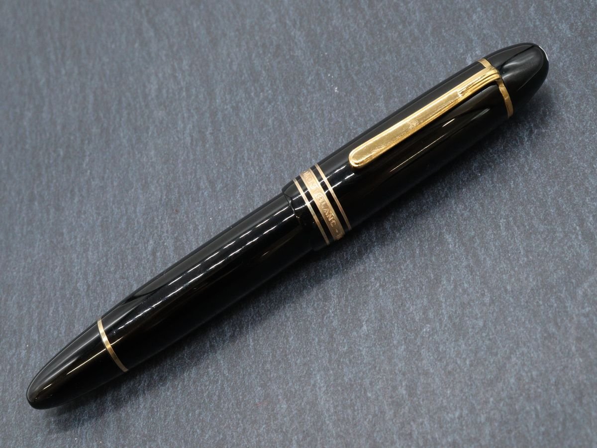 ( pen .18C) MONTBLANC Montblanc fountain pen Meister shute.kNo.149 total 1 point name entering * writing brush chronicle not yet verification *.. from .[Y-A58713] including in a package -2
