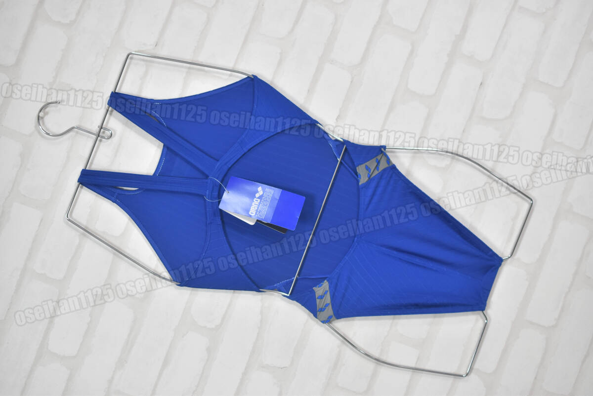 arena アリーナ FAR-9002W STRUSH J ストラッシュJ メダリスト ロングディスタンス RIMIC ハイカット 女子競泳水着 ブルー サイズMの画像2