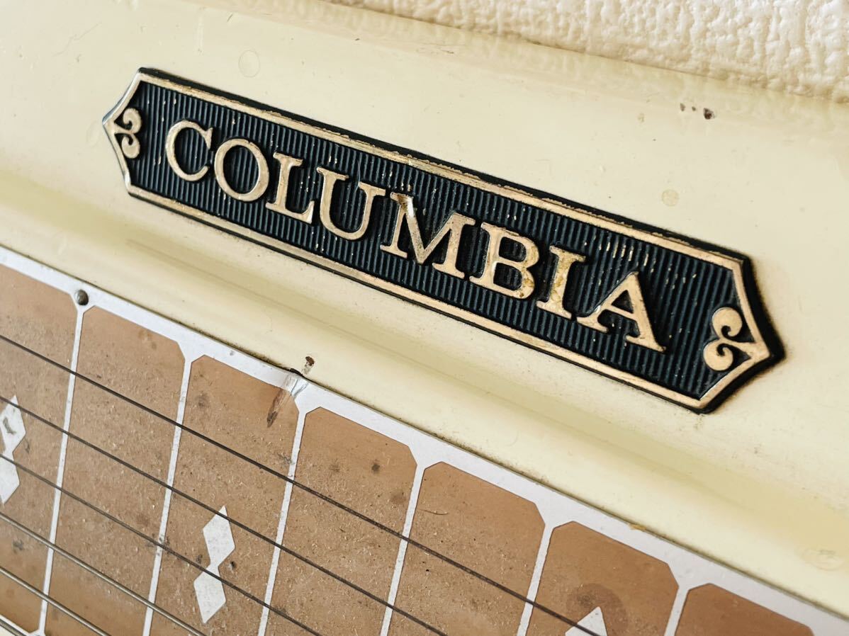 音出し確認 スチールギター COLUMBIA CEG コロムビア (ハワイアン スティールギター ラップスチール LAP STEEL 現状品の画像9