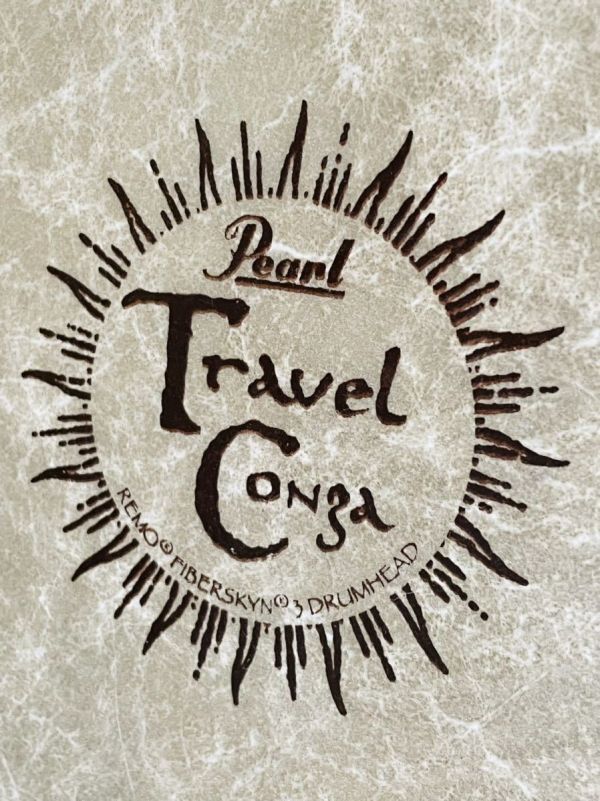 美品 パール トラベルコンガ Pearl Travel Conga 専用工具付 純正キャリングケースの画像7