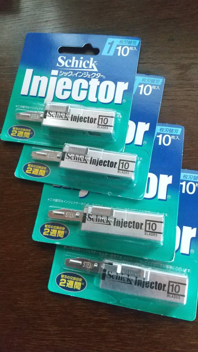 Schik Injector razor S10 10 sheets entering 4 set 