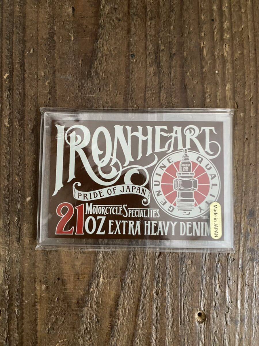 【希少品】アイアンハート プレート 非売品 ノベルティ IRON HEART 日本製 ガレージ US 雑貨_画像2