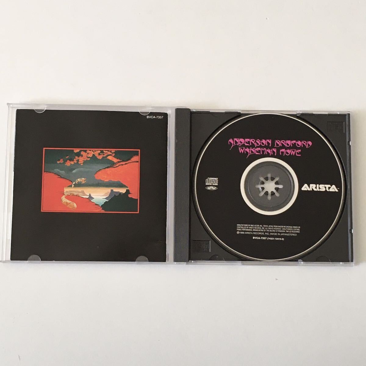 送料無料 評価1000達成記念 ロックCD ABWH “Anderson Bradford Wakeman Howe” 1CD Arista 日本盤_画像2