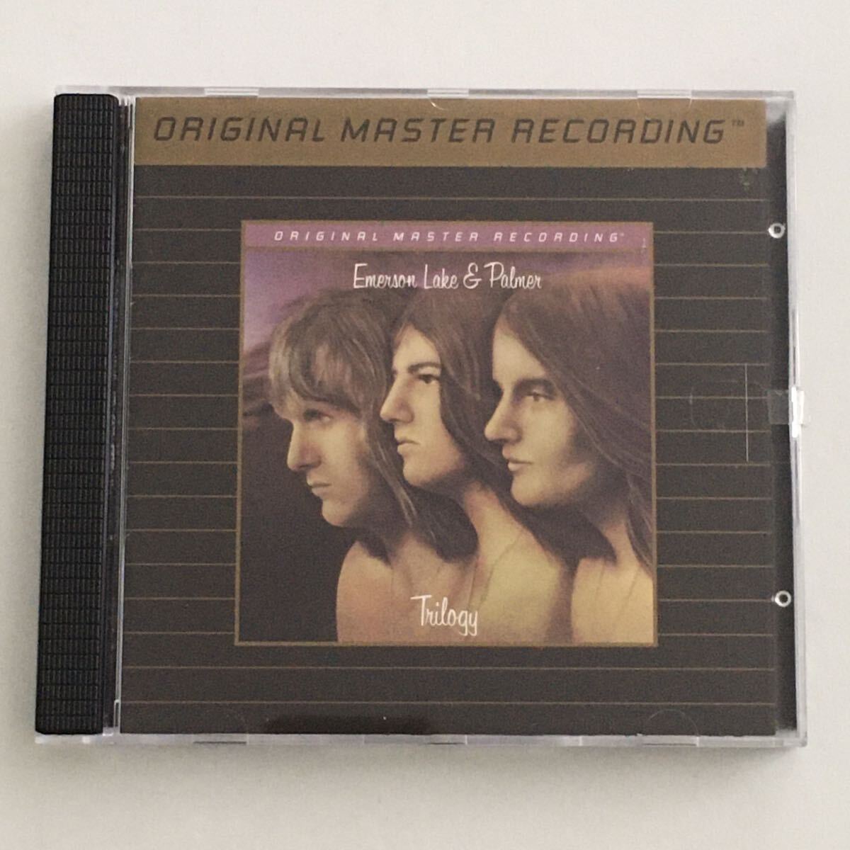 送料無料 評価1000達成記念 レアロックCD Emerson, Lake & Palmer “Trilogy” 1CD MFSL(Victory) 24K アメリカ・オリジナル盤_画像1