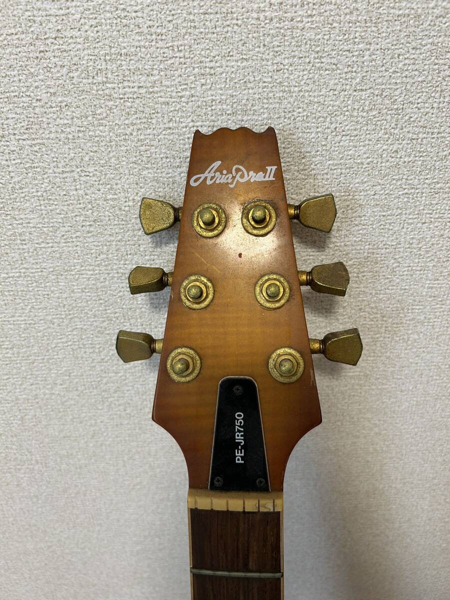 Aria Pro PE-JR750 エレキギター ギター 弦楽器 ジャンク 中古品の画像2