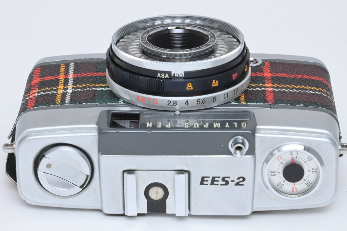 【外観特上級】OLYMPUS PEN EES-2 D.Zuiko 30mm F2.8 ハーフカメラ #s6374の画像4