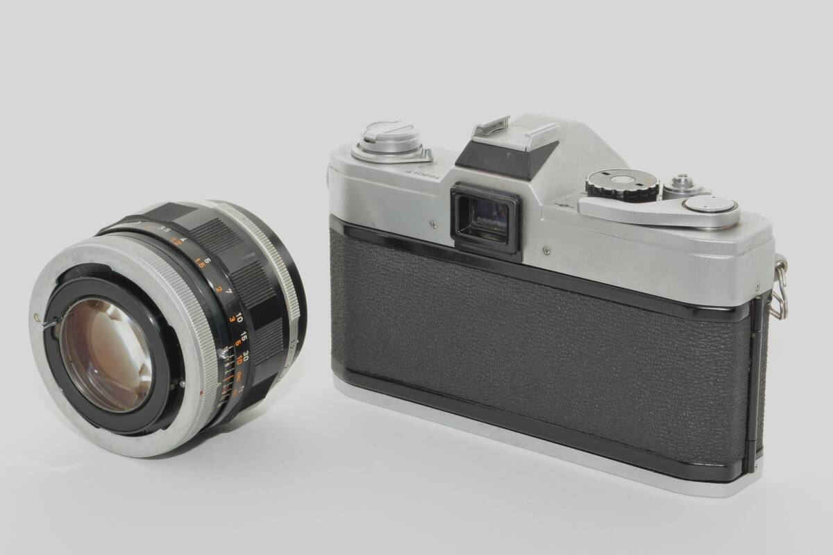 【外観特上級】Canon キヤノン FT QL フィルムカメラ + LENS FL 55mm 1:1.2 #s6272の画像2
