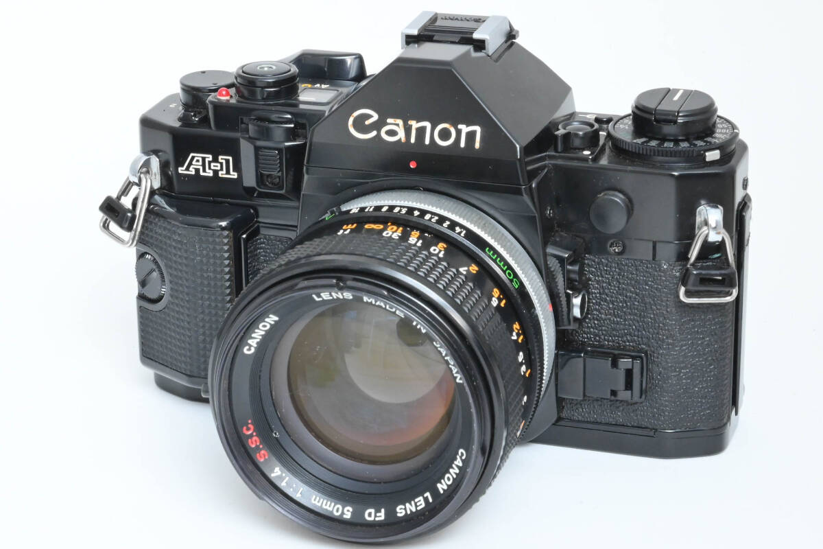 【外観特上級】Canon A-1 / CANON LENS FD 50mm F1.4 S.S.C.　#s6972_画像1