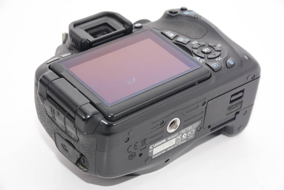 【外観特上級】Canon EOS Kiss X5 ダブルズームキット #u1082の画像3
